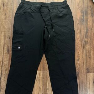 Barco Uniforms Black Women's Jogger Pants with Cargo Pocket